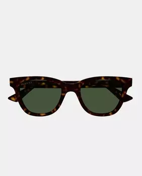 Прямоугольные мужские солнцезащитные очки Гавана Gucci, коричневый