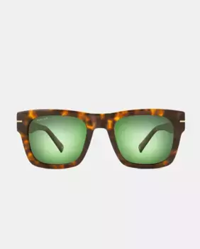 Прямоугольные мужские солнцезащитные очки из ацетата с поляризованными линзами Polar, коричневый