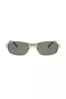 Прямоугольные солнцезащитные очки Aitken Bru Eyewear, soot