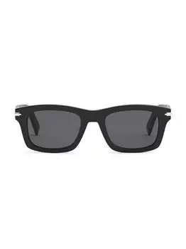 Прямоугольные солнцезащитные очки DiorBlackSuit S7I 52 мм Dior, черный