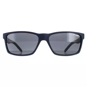 Прямоугольные солнцезащитные очки Fuzzy Navy Grey 4185 Slickster Arnette, синий