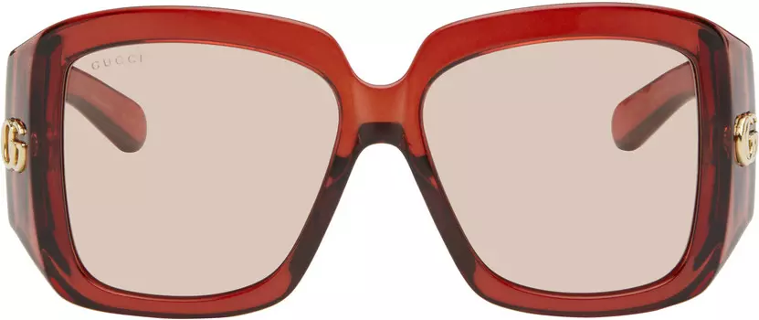Прямоугольные солнцезащитные очки GG Corner Gucci