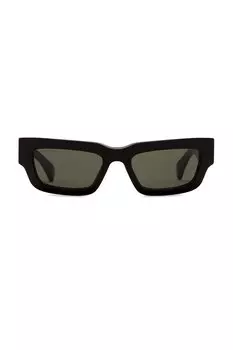 Прямоугольные солнцезащитные очки Gucci, shiny black