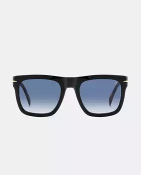 Прямоугольные солнцезащитные очки из ацетата David Beckham, черный