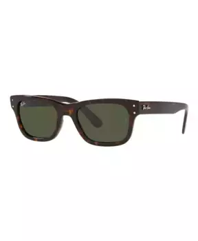 Прямоугольные солнцезащитные очки Mr Burbank RB2283 Ray-Ban, коричневый
