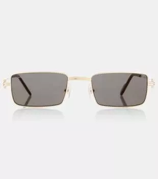 Прямоугольные солнцезащитные очки Premire Cartier Eyewear Collection