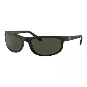 Прямоугольные солнцезащитные очки Ray-Ban RB2027 62 мм, цвет Matte Black