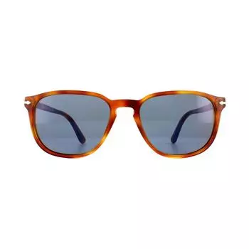 Прямоугольные солнцезащитные очки Terra Di Siena Голубые 3019S Persol, коричневый