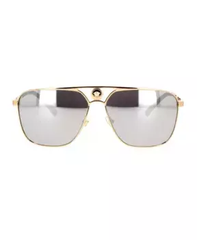 Прямоугольные солнцезащитные очки ve2238 12526г Versace, желтый