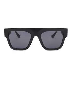 Прямоугольные солнцезащитные очки Versace, черный