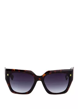 Прямоугольные женские солнцезащитные очки burcu esmersoy x hermossa hm 1599 c 2 havana Hermossa