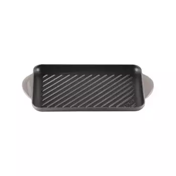 Прямоугольный чугунный гриль Le Creuset, каменно-серый