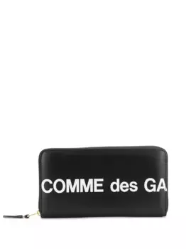 Прямоугольный кошелек на молнии Comme Des Garons Wallet, черный