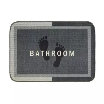 Прямоугольный коврик для ванной Evidea Soft Magic, антрацит, 50x70 см