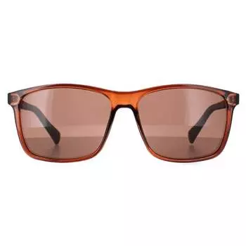 Прямоугольный мужской кристалл ck19568s Calvin Klein, коричневый