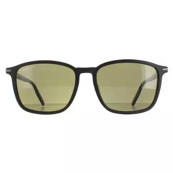 Прямоугольный мужской матовый черный минерал поляризованный ленвуд 555 нм Serengeti, черный