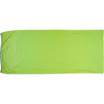 Прямоугольный спальный мешок из поликоттона с подкладкой Warmpeace, зеленый
