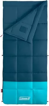 Прямоугольный спальный мешок Kompact 20 Coleman, синий