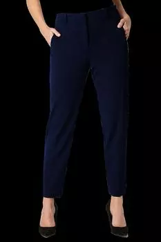 Прямые эластичные брюки Roman, синий