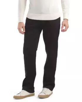 Прямые эластичные джинсы 223 Advanced Lucky Brand, цвет Black Rinse