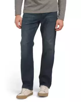 Прямые эластичные джинсы Calvin Klein Jeans, цвет Secaucus Blue