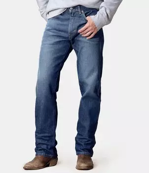 Прямые эластичные джинсы Levi's Western Fit, синий