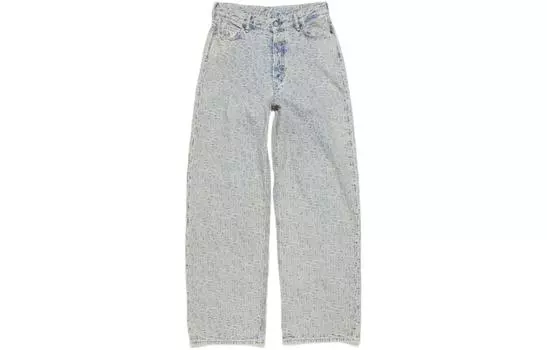 Прямые брюки Acne Studios, синий