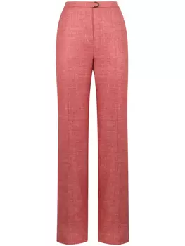 Прямые брюки Agnona, красный