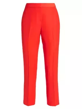 Прямые брюки Amara Elie Tahari, цвет cayenne
