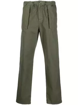 Прямые брюки ASPESI, зеленый