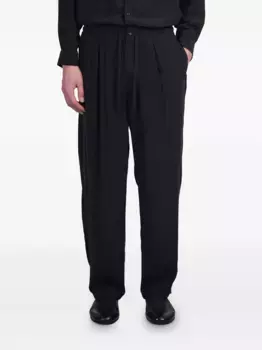 Прямые брюки Attachment, черный