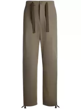 Прямые брюки Bally, зеленый