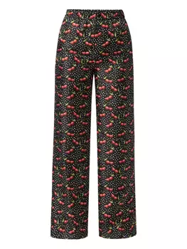 Прямые брюки Cherries Philipp Plein, черный