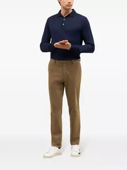 Прямые брюки чинос Boglioli, нейтральный цвет