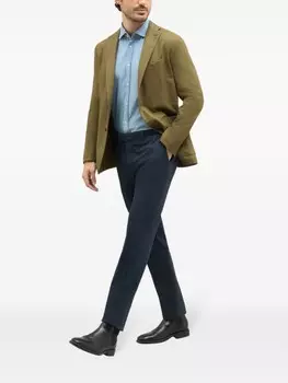 Прямые брюки чинос Boglioli, синий