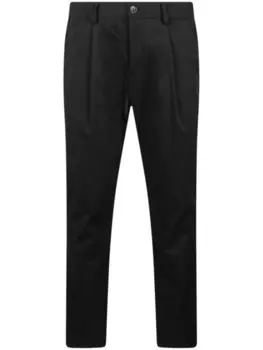Прямые брюки-чинос Herno, черный