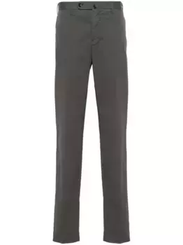 Прямые брюки чинос средней посадки Incotex, серый