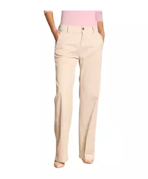 Прямые брюки чиносы из габардина Mason'S, бежевый