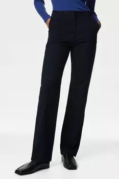 Прямые брюки-чиносы Marks & Spencer, синий