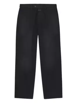 Прямые брюки Closed, черный