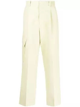 Прямые брюки Combine OAMC, зеленый