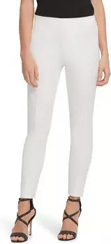 Прямые брюки DKNY, слоновая кость