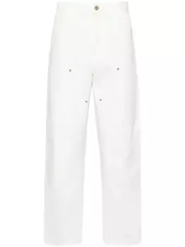 Прямые брюки Double Knee CARHARTT WIP, нейтральный