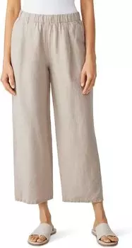 Прямые брюки Eileen Fisher, цвет Undyed Natural