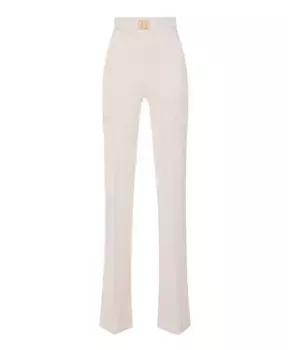 Прямые брюки Elisabetta Franchi, бежевый