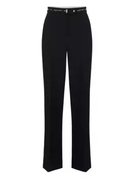 Прямые брюки Elisabetta Franchi, черный