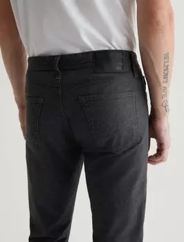 Прямые брюки Everett Slim в антрацитовом цвете. Ag Jeans