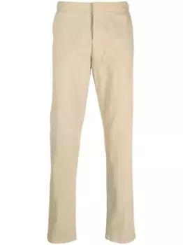 Прямые брюки Fallon средней посадки Orlebar Brown, нейтральный
