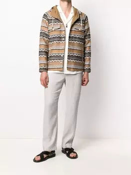 Прямые брюки Frescobol Carioca, серый