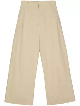 Прямые брюки Gebe Sportmax, бежевый